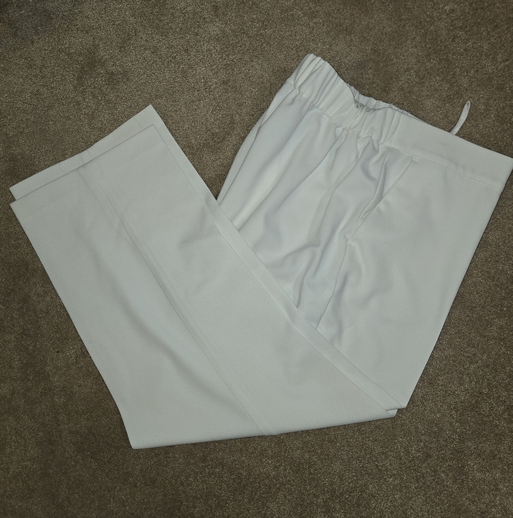 Kasper White Suit Pants